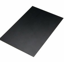 ABS-Platte Schwarz 500x300 mm von 0,5 mm bis 3,0 mm Stärke