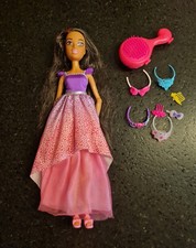 Mattel Barbie Dreamtopia 43 cm Zauberhaar Prinzessin brünett + zus. Outfit!
