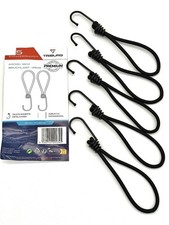 TRIBURG 5er-Set Expander 18cm Haken Spanngummi Expanderschlinge Planenspanner
