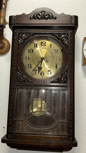 Antike schone wanduhr bim - wanduhr, bim-bom
