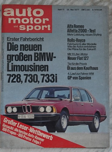 Auto motor sport zeitschrift - sport,