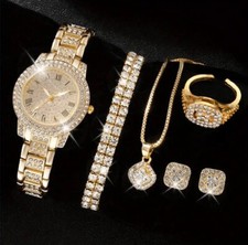 Damen Armbanduhr mit Strass