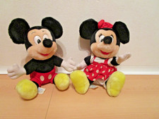 Disney Plüschfigur Micky & Minnie Mouse Set sitzend ca.23cm Disney World