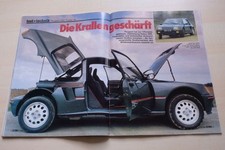 Rallye Racing 05/1984 Peugeot