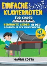Einfache Klaviernoten für