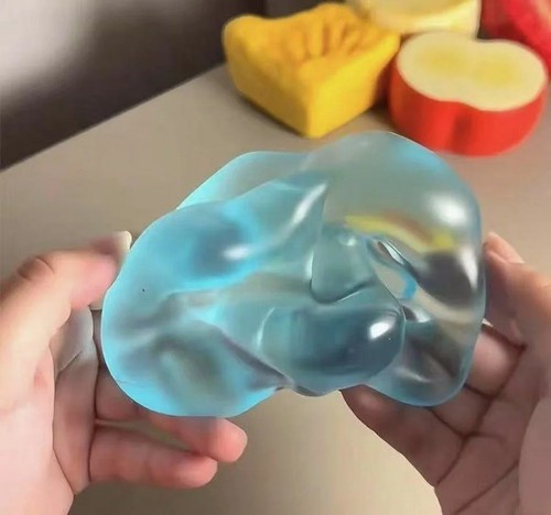 Green apple stress ball - apple,