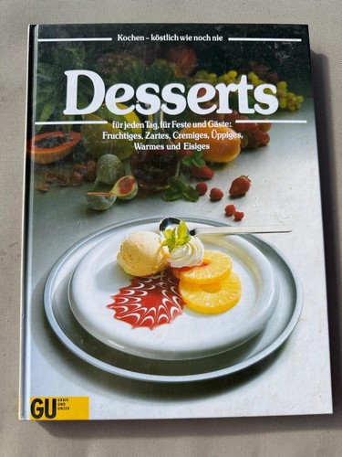 Buch rezeptbuch desserts - buch, gu