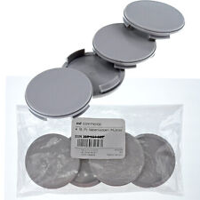 4X 59 mm Nabenkappen Felgen Nabendeckel Grau Flach für AEZ Dezent Dotz Enzo