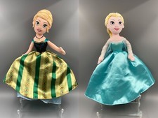 Disney Parks Store Frozen Eiskönigin Anna Elsa 2in1 Flip Wende Puppen Plüsch