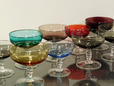 9x Gläser Schalen Eis Becher