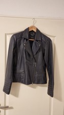 Nappaleder Biker- Lederjacke