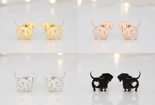 Paar ohrstecker - js💖, 1