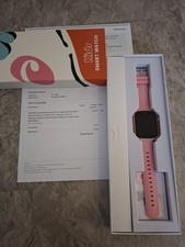 Kinder Smartwatch 4G rosa mit GPS, Telefon, 1.83''HD, Schulmodus -Neuwertig-