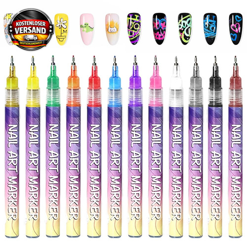 Nagellack stift farben 3d - stift,, 12