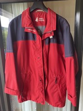 Trek&Travel Damen Jacke in Rot Blau Gr. 48