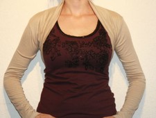 BOLERO LANGARM AUS VISKOSE
