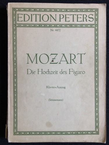Mozart die hochzeit des - -,
