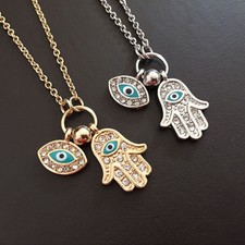 Fatima hand halskette mit - fatima,