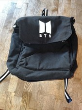 Rucksack BTS Canvas Schwarz KPop Merch