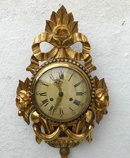 Carteluhr, Cartelluhr, Hochzeitsuhr, Franz Hermle, Hochzeit, Schweden,drei Rosen