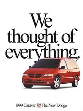 Dodge Caravan und Grand Caravan Prospekt Brochure Depliant 1999 Amerika