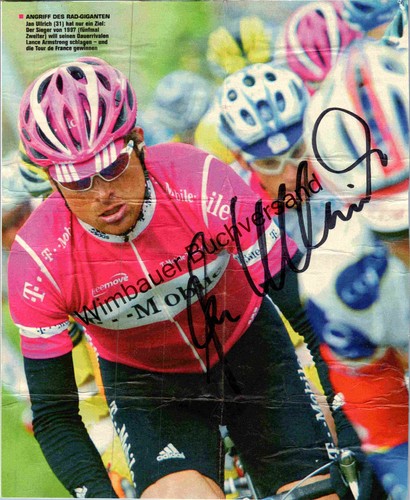 Original autogramm jan ullrich - original,