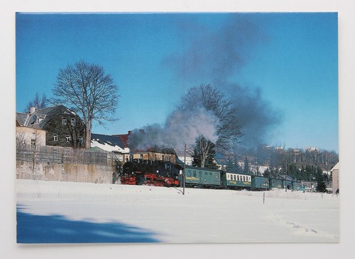 Postkarte dampflok 99 785 - postkarte,