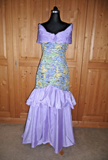 Abendkleid, Gr.40, Ballkleid, Partykleid, raschelnd, mit kz.Schleppe