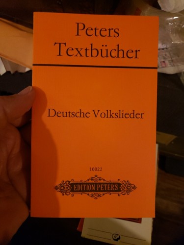 Deutsche volkslieder peters - volkslieder,