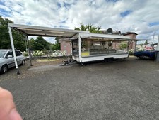 XXL Verkaufsanhänger mit Kühltheke Imbisswagen Imbissanhänger