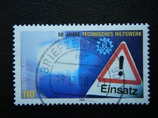 BRD Nr. 2125 Autos Kraftfahrzeuge Unfall Technisches Hilfswerk Strassenverkehr