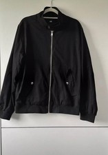 Herren Schwarze College Jacke