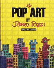 James Rizzi "POP ART" Deutsche Künstleredition von 2008 mit 4 Ersttagsmarken!