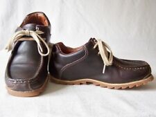"SNIPE" Gr. 36 Sneakers/Loafers/Schnür-Halbschuhe/Mokassin Leder braun 