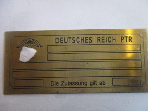 Schild jmo looping - schild, deutsches