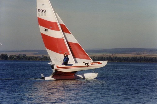 Katamaran segelboot topcat - katamaran,