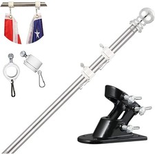 Fahnenmast Aluminium Edelstahl