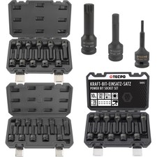 3x TECPO STECKSCHLÜSSEL-SATZ