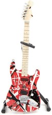 Eddie Van Halen - EVH - Eddie Van Halen - Frankenstein Red & White Mini Guitar R