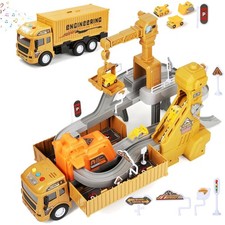 Baustellenfahrzeuge Spielset