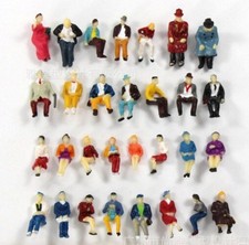 50x/set Alle Sitzend Bemalte