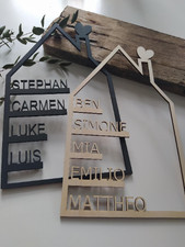 Holzhaus personalisiert |
