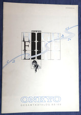 ONKYO Jahreskatalog 1988-