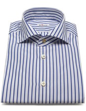 Finamore Hemd in Hellblau mit