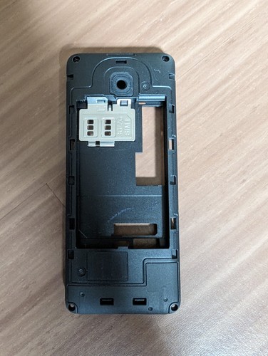 Mittelcover nokia 301 - 301, schwarz