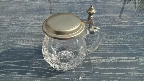 Bleikristall bierkrug mit - bleikristall,