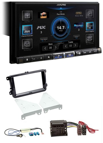 Alpine dab 2din usb bluetooth - dab,
