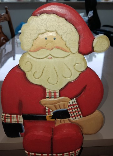 Weihnachtsmann holz - weihnachtsmann,