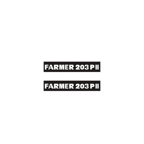 Fendt aufkleber farmer 203 - fendt,