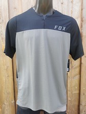 Fox flexair zip jersey - flexair, ss